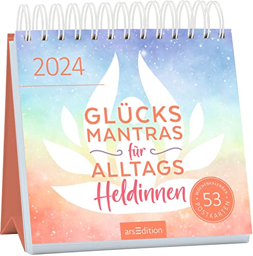 Postkartenkalender Glücksmantras für Alltagsheldinnen 2024 Postkartenkalender Glücksmantras für Alltagsheldinnen 2024 von Ars Edition
