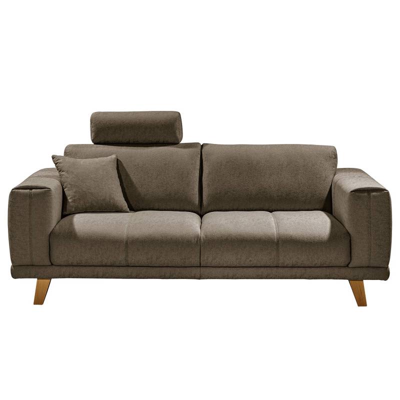 Ars Natura Sofa Pomos 2-Sitzer Congo Grau Webstoff 190x82x97 cm von Ars Natura