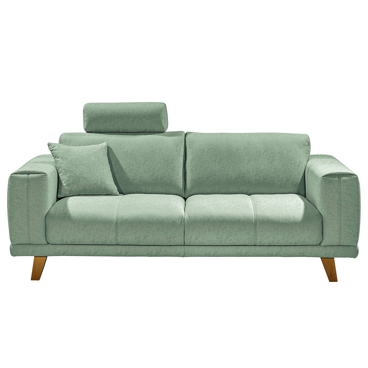 Ars Natura Sofa Pomos 2-Sitzer Mintgrau Webstoff 190x82x97 cm von Ars Natura