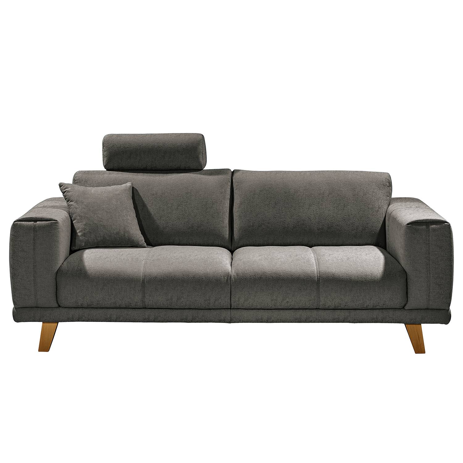 Ars Natura Sofa Pomos 3-Sitzer Braun Webstoff 210x82x97 cm von Ars Natura