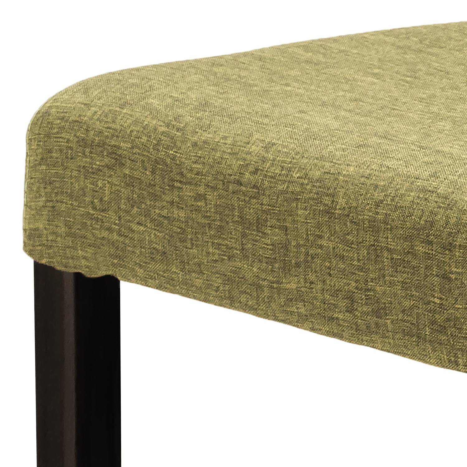 home24 Esszimmerstuhl Flen II 2er-Set 44 x 92 x 57cm Grün/Olivgrün Buche Dunkel von home24