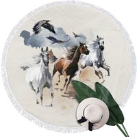 strandtuch „Wilde Pferde" von ARSCORHOME