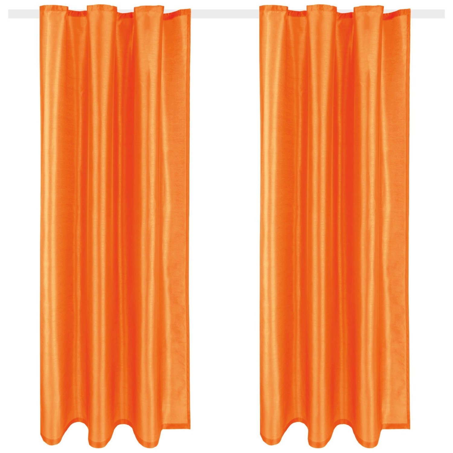 Arsvita 2er Pack Gardine Blickdicht Alessia mit Universalband 140 cm x 145 cm Orange Arsvita 2er Pack Gardine Blickdicht Alessia mit Universalband 140 cm x 145 cm Orange von Arsvita