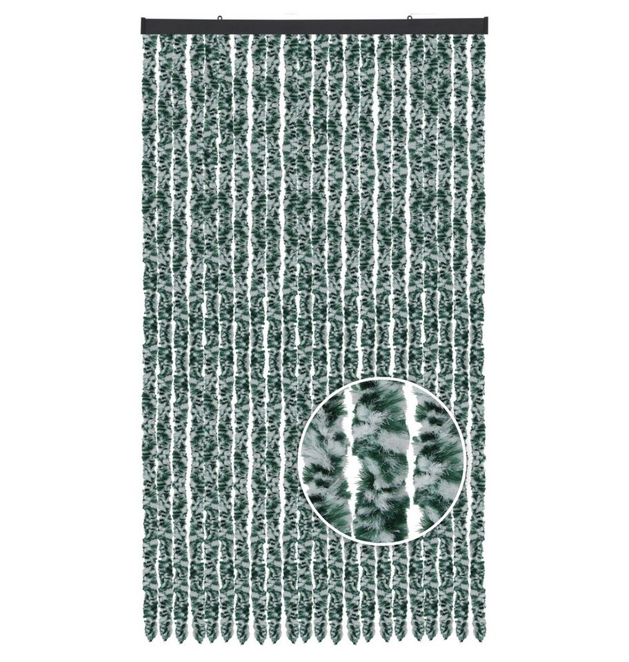 Arsvita Türvorhang Flauschvorhang 100cm x 220cm (1 St), Ösen, blickdicht, Insektenschutz Vorhang für Terrasse, Balkon, Pavillon, Camping von Arsvita