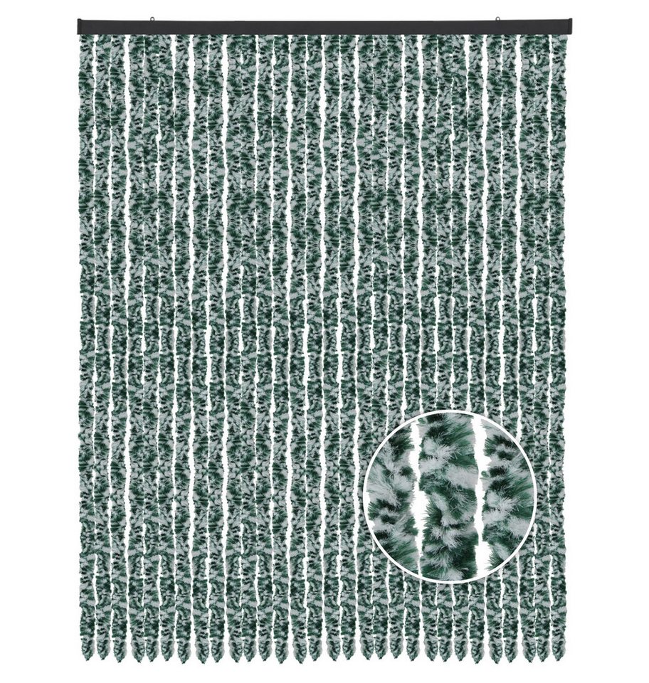 Arsvita Türvorhang Flauschvorhang 120x220cm (1 St), Ösen, blickdicht, Insektenschutz Vorhang für Terrasse, Balkon, Pavillon, Camping von Arsvita