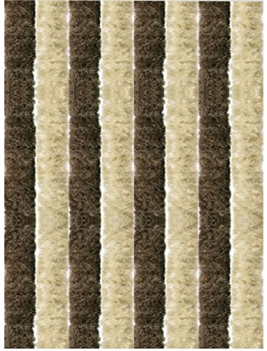 Arsvita Flauschvorhang 80x220 cm in Unistreifen beige - braun, Perfekter Insekten- und Sichtschutz für Ihre Balkon- und Terrassentür, viele Farben Arsvita Flauschvorhang 80x220 cm in Unistreifen beige - braun, Perfekter Insekten- und Sichtschutz für Ihre Balkon- und Terrassentür, viele Farben von Arsvita