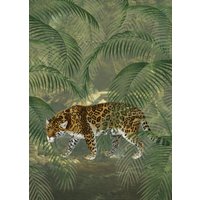 Art for the home Fototapete "Leopard", botanisch von Art For The Home