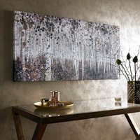 Art for the home Leinwandbild "Birkenwald", Wald Art for the home Leinwandbild "Birkenwald", Wald von Art For The Home