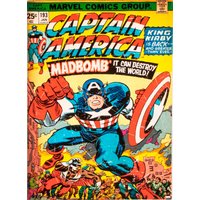 Art for the home Leinwandbild "CAPTAIN AMERICA", Fantasy Art for the home Leinwandbild "CAPTAIN AMERICA", Fantasy von Art For The Home
