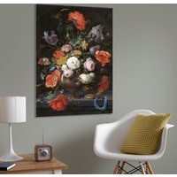 Art for the home Leinwandbild "Rijksmuseum, Albert Mignon", Blumen von Art For The Home