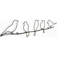 Art for the home Metallbild "Metal Art - Vogel", (1 St.), Luxus Metal Art Wanddeko von Art For The Home