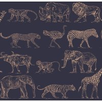 Art for the home Vliestapete "Safari", animal print von Art For The Home