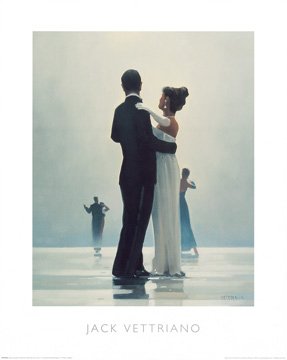 Art-Galerie Kunstdruck/Poster Jack Vettriano - Dance me to The End of Love - 40 x 50cm - Premiumqualität - Made in Germany von Art-Galerie