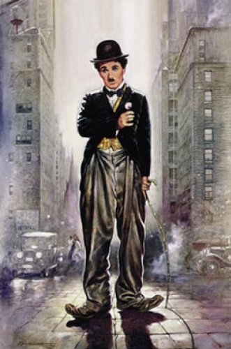 Art-Galerie Kunstdruck/Poster Renato Casaro - Charlie Chaplin City Lights - 62 x 93cm - Premiumqualität - Made in Germany von Art-Galerie