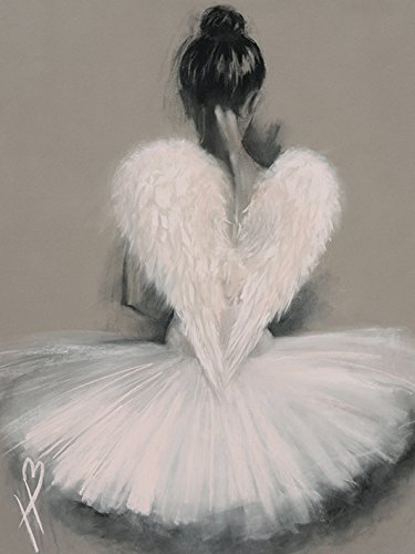 Hazel Bowman "Angel Wings, 30 x 40 cm, Leinwanddruck Hazel Bowman "Angel Wings, 30 x 40 cm, Leinwanddruck von Art Group