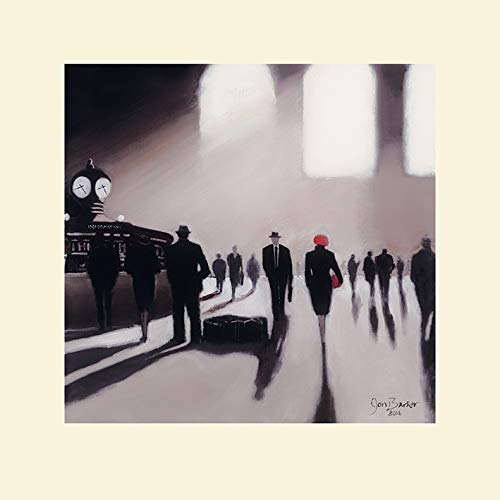 Jon Barker 'Grand Central Station Rendezvous - New York' montiert Drucken,40 x 40 cm Jon Barker 'Grand Central Station Rendezvous - New York' montiert Drucken,40 x 40 cm von Art Group