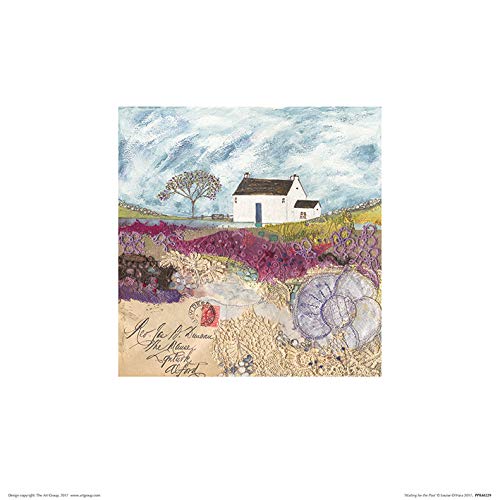 Louise O'Hara "Waiting for The Post 30 x 30cm Kunstdruck Louise O'Hara "Waiting for The Post 30 x 30cm Kunstdruck von Art Group