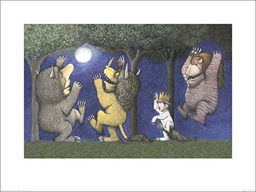 Maurice Sendak Kunstdrucke, Papier, Mehrfarbig, 60 x 80 cm Maurice Sendak Kunstdrucke, Papier, Mehrfarbig, 60 x 80 cm von Art Group