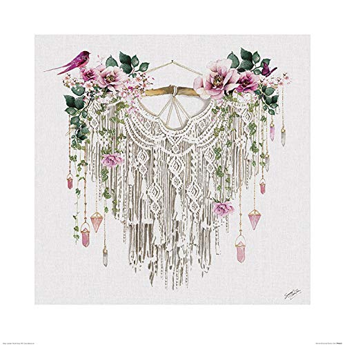 Summer Thornton "Macramé 60 x 60cm Kunstdruck von Art Group