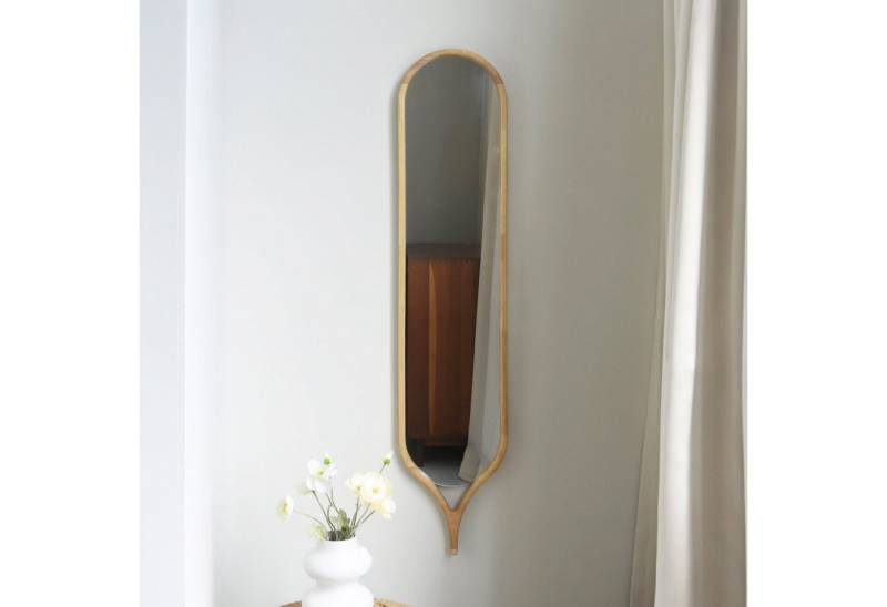 Art Leon Wandspiegel SPIEGEL-20332-22090 (Badspiegel Ellipse/Rechteckig Antibeschlag, Badezimmerspiegel Rahmen Spiegel, 1-St., HD-Bildgebung, Robustes Glas), für Badezimmer Wohnzimmer Schlafzimmer von Art Leon