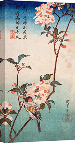 Art Print Cafe – Kunstdruck auf Leinwand - Ando Hiroshige, Kaido NI shokin – 70x35 cm von Art Print Cafe