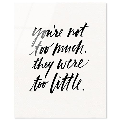 Art Remedy Acryldruck, Zitate, Kunstdrucke von Art Remedy, fertig zum Aufhängen, 61 x 76 cm Art Remedy Acryldruck, Zitate, Kunstdrucke von Art Remedy, fertig zum Aufhängen, 61 x 76 cm von Art Remedy