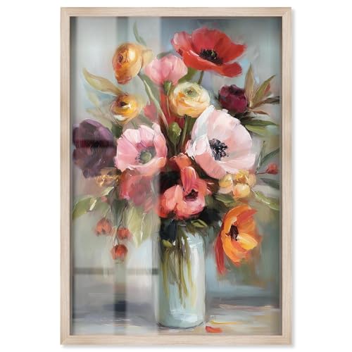 Art Remedy Bold Flower Vase Shadowbox Print Autum Art Remedy Blonder Rahmen 20x30 Art Remedy Bold Flower Vase Shadowbox Print Autum Art Remedy Blonder Rahmen 20x30 von Art Remedy