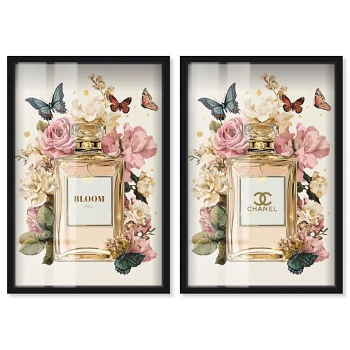Art Remedy Gilded Glamour Set Shadowbox Print Fashion Wall Art by Art Remedy Schwarzer Rahmen 40,6 x 61 cm Art Remedy Gilded Glamour Set Shadowbox Print Fashion Wall Art by Art Remedy Schwarzer Rahmen 40,6 x 61 cm von Art Remedy