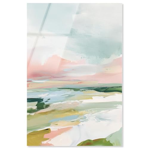 Art Remedy Misty Shoreline Dream III Acryldruck Pastell Coastal Art von Art Remedy fertig zum Aufhängen, 16 x 24 cm Art Remedy Misty Shoreline Dream III Acryldruck Pastell Coastal Art von Art Remedy fertig zum Aufhängen, 16 x 24 cm von Art Remedy