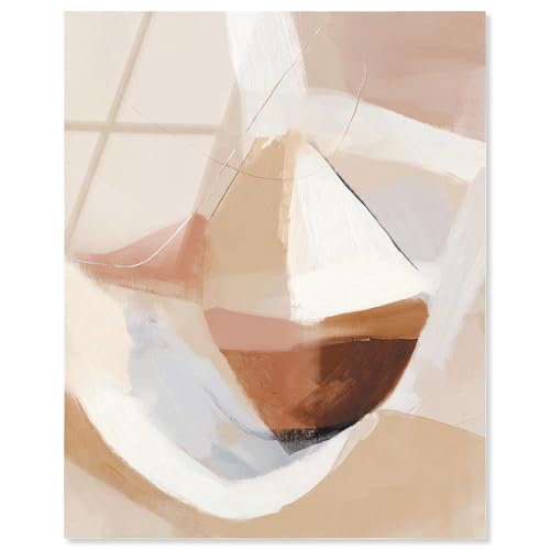 Art Remedy Serene Overlap II Acryldruck, braun, Kunst von Art Remedy, fertig zum Aufhängen, 24 x 30 cm Art Remedy Serene Overlap II Acryldruck, braun, Kunst von Art Remedy, fertig zum Aufhängen, 24 x 30 cm von Art Remedy