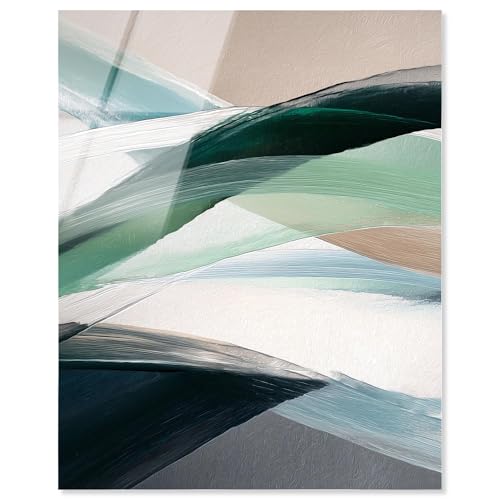 Art Remedy Sweeping Forms I Acryldruck, grünes Dekor, fertig zum Aufhängen, 40,6 x 50,8 cm Art Remedy Sweeping Forms I Acryldruck, grünes Dekor, fertig zum Aufhängen, 40,6 x 50,8 cm von Art Remedy