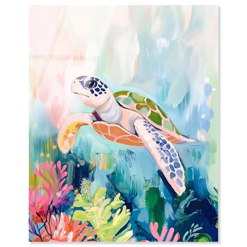 Art Remedy Unterwasserwanderer Acryldruck, Küstendekoration, fertig zum Aufhängen, 40,6 x 50,8 cm Art Remedy Unterwasserwanderer Acryldruck, Küstendekoration, fertig zum Aufhängen, 40,6 x 50,8 cm von Art Remedy