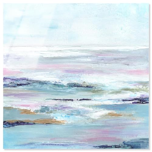 Art Remedy Wanddekoration, Motiv: Morning Breeze I, Acryldruck, Küstenmotiv, fertig zum Aufhängen, 50 x 50 cm Art Remedy Wanddekoration, Motiv: Morning Breeze I, Acryldruck, Küstenmotiv, fertig zum Aufhängen, 50 x 50 cm von Art Remedy