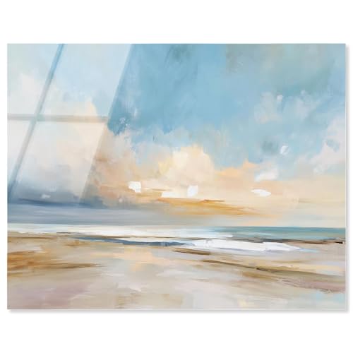 Coastal Dreamscape Acryldruck, Vintage-Kunst, von Art Remedy, fertig zum Aufhängen, 61 x 50 cm Coastal Dreamscape Acryldruck, Vintage-Kunst, von Art Remedy, fertig zum Aufhängen, 61 x 50 cm von Art Remedy