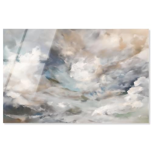 Dreamy Cumulus Acryldruck, abstraktes Dekor von Art Remedy, fertig zum Aufhängen, 61 x 40 cm Dreamy Cumulus Acryldruck, abstraktes Dekor von Art Remedy, fertig zum Aufhängen, 61 x 40 cm von Art Remedy