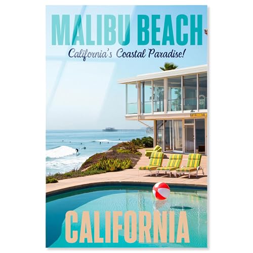 Malibu Beach II Acryldruck, Küstenfotografie von Art Remedy, fertig zum Aufhängen, 20 x 30 cm Malibu Beach II Acryldruck, Küstenfotografie von Art Remedy, fertig zum Aufhängen, 20 x 30 cm von Art Remedy