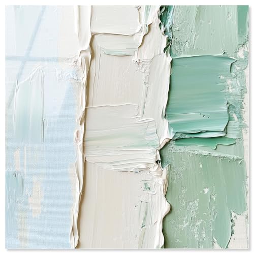 Minted Horizon I Acryldruck Mint Abstrakte Kunst von Art Remedy fertig zum Aufhängen 30x30 Minted Horizon I Acryldruck Mint Abstrakte Kunst von Art Remedy fertig zum Aufhängen 30x30 von Art Remedy