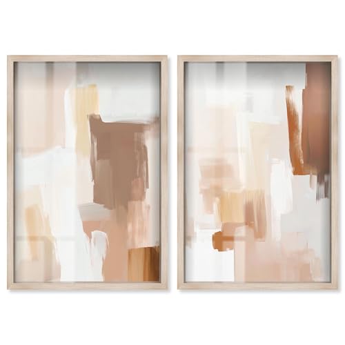 Neutral Harmony Set Shadowbox Print Minimalistische Wanddekoration von Art Remedy Blond Rahmen 20x30 Neutral Harmony Set Shadowbox Print Minimalistische Wanddekoration von Art Remedy Blond Rahmen 20x30 von Art Remedy