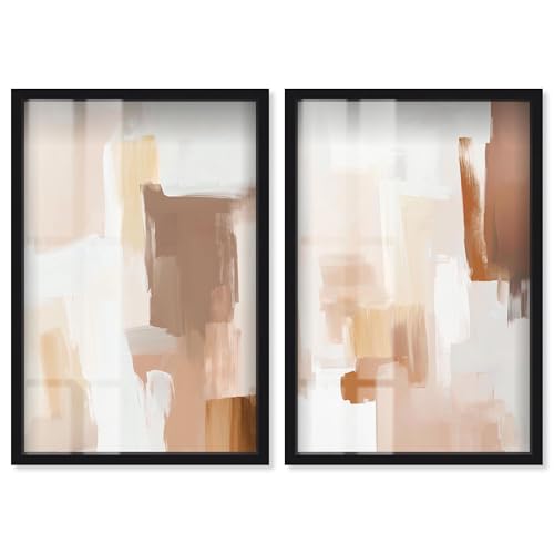 Neutral Harmony Set Shadowbox Print Minimalistische Wanddekoration von Art Remedy Schwarzer Rahmen 40,6 x 61 cm Neutral Harmony Set Shadowbox Print Minimalistische Wanddekoration von Art Remedy Schwarzer Rahmen 40,6 x 61 cm von Art Remedy