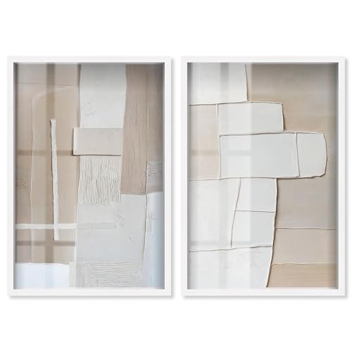 Neutral Minimalist Harmony IISet Shadowbox Print Minimalist Wall Decor by Art Remedy White Frame 20x30 Neutral Minimalist Harmony IISet Shadowbox Print Minimalist Wall Decor by Art Remedy White Frame 20x30 von Art Remedy
