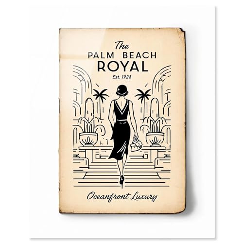 Palm Beach Royal Acryldruck, lustige Zitate, Kunstdrucke von Art Remedy, fertig zum Aufhängen, 24 x 30 cm Palm Beach Royal Acryldruck, lustige Zitate, Kunstdrucke von Art Remedy, fertig zum Aufhängen, 24 x 30 cm von Art Remedy