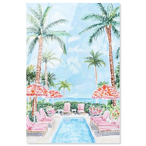 Palmen-Haven-Acryldruck, Sommer-Kunstdrucke von Art Remedy, fertig zum Aufhängen, 20 x 30 cm Palmen-Haven-Acryldruck, Sommer-Kunstdrucke von Art Remedy, fertig zum Aufhängen, 20 x 30 cm von Art Remedy