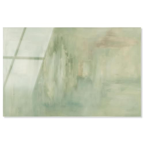 Soft Verdure Acryldruck, minimalistische Kunst von Art Remedy, fertig zum Aufhängen, 15 x 10 von Art Remedy