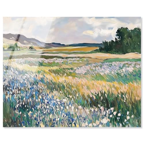 Technicolor Field Acryldruck, Landschaftskunst von Art Remedy, fertig zum Aufhängen, 20 x 16 cm Technicolor Field Acryldruck, Landschaftskunst von Art Remedy, fertig zum Aufhängen, 20 x 16 cm von Art Remedy