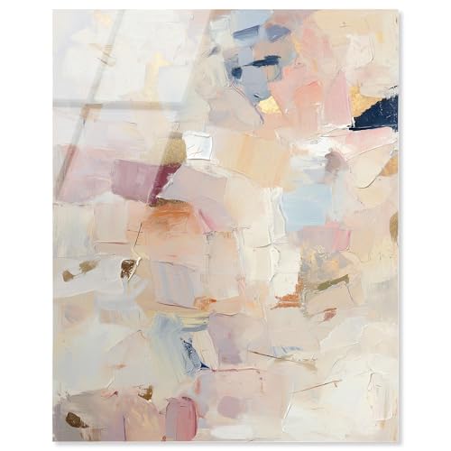 Whispering Walls I Acryldruck Neutral Boho Art by Art Remedy fertig zum Aufhängen 16x20 von Art Remedy