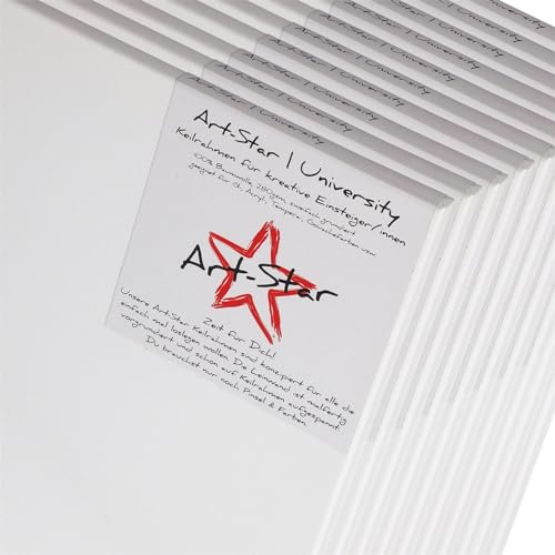 Art-Star 10x University KEILRAHMEN 80x80 cm | Leinwände vorgrundiert, malfertige Leinwand zum Malen Art-Star 10x University KEILRAHMEN 80x80 cm | Leinwände vorgrundiert, malfertige Leinwand zum Malen von Art-Star