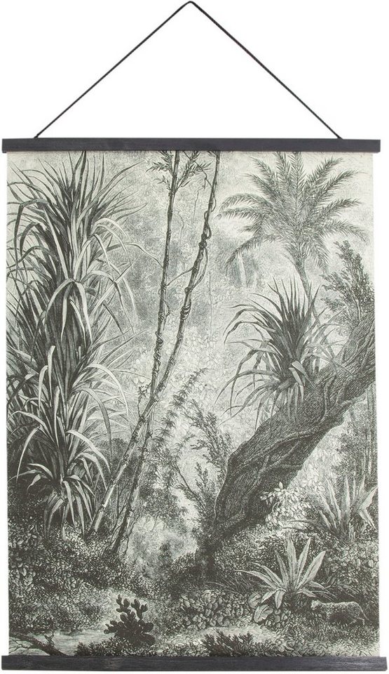 Art for the home Kunstdruck Dschungel, (1 St), Textilposter 80x60cm von Art for the home
