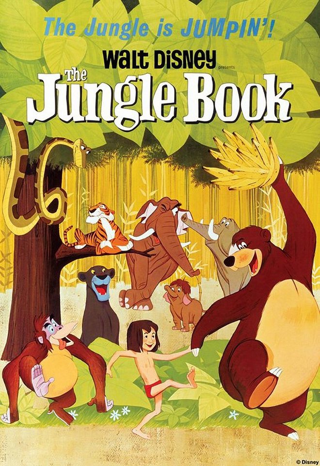 Art for the home Leinwandbild Jungle Book, Disney von Art for the home