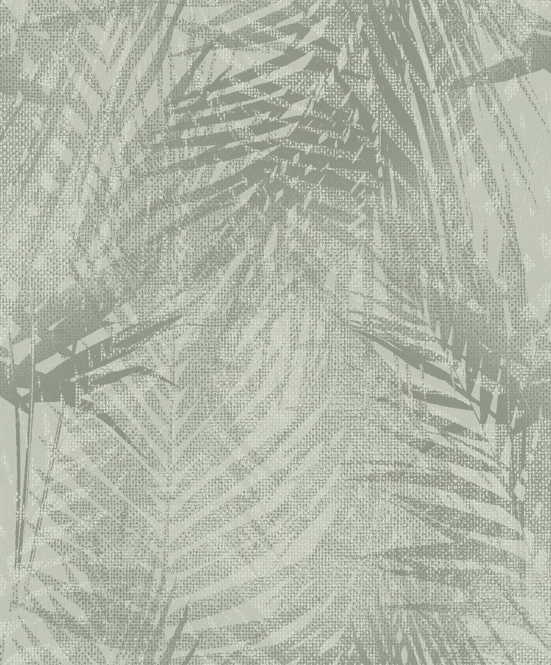 Art for the home Vliestapete Palme, botanisch, (1 St), Grün - 10m x 53 cm von Art for the home
