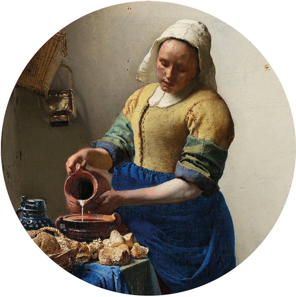 Art for the home Wandtattoo Milchmädchen Vermeer (1 St) von Art for the home